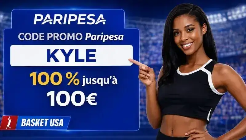 Code promo Paripesa Mali 2026 — formulaire d'inscription avec le code KYLE